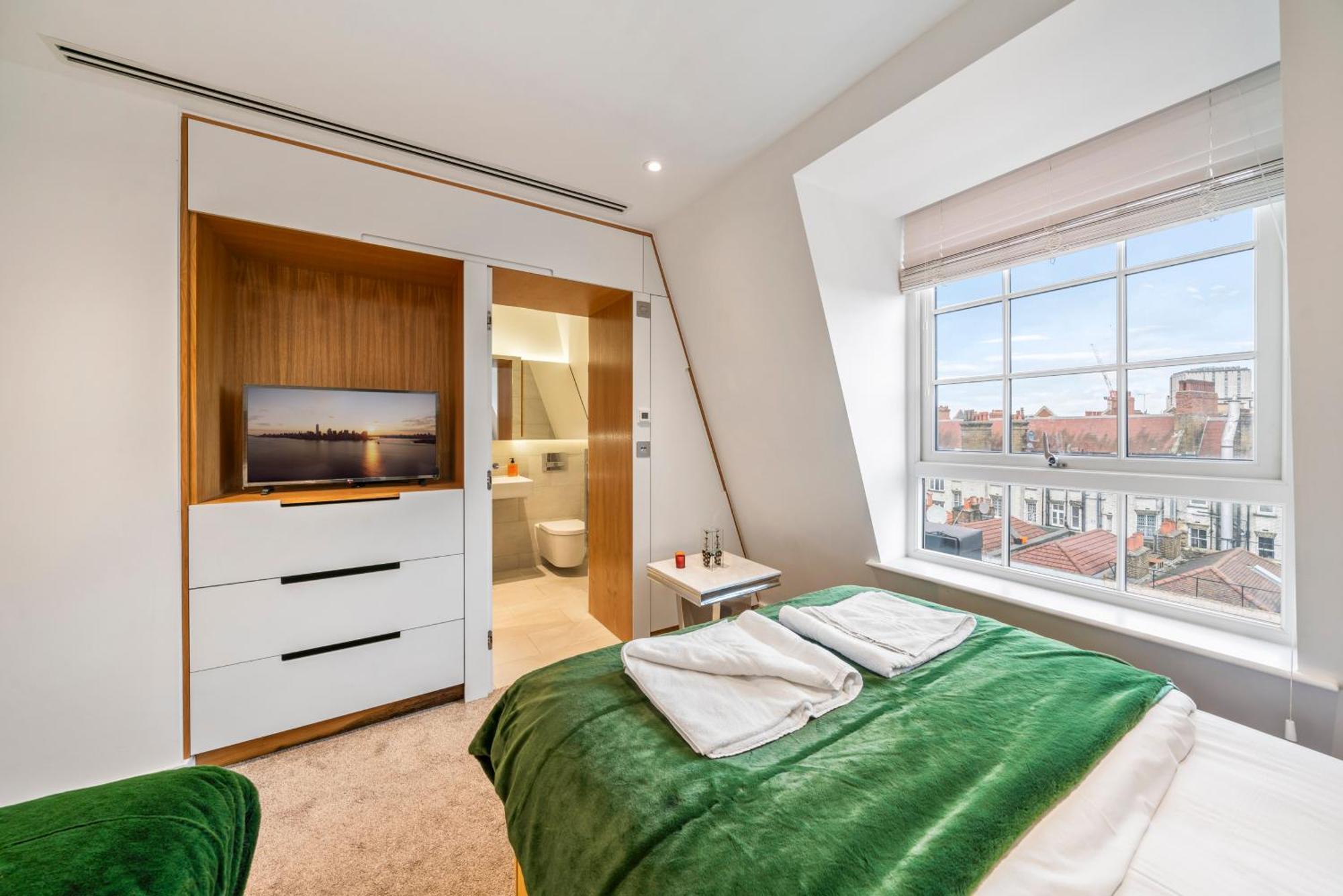 Panoramic Perfection Marble Arch 2br Penthouse 74 Appartamento *